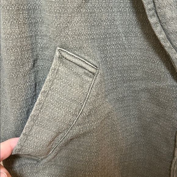 Free People XS Women's Slouchy Boyfriend Gray Blazer - Picture 6 of 16